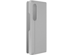 Capa Fold Espelhado Para Samsung Yemaesre Prateado