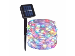 Luzes Solares De Led (7m50 Leds Coloridos), Ideais Para Decoração De Aniversários E Casamentos.
