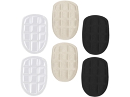 Conjunto De 3 Pares Palmilhas Massageadoras Confortáveis E Antiderrapantes Para Sapatos, Com Design Granulado, Ideais