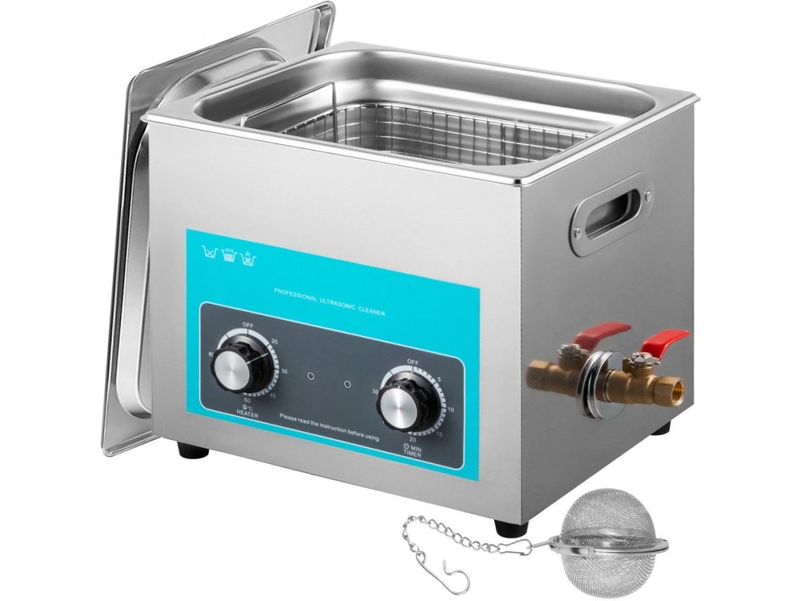 Máquina De Limpeza Ultrassônica Digital 10l Com Aquecimento Tekmaquinas