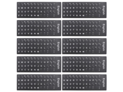 Parvistic - 10 Adesivos Universais Para Teclados Em Idiomas Estrangeiros, Protetor De Teclado Para Pc