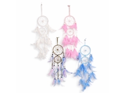 Apanhador De Sonhos Decorativo, Para Quarto, Parede, Berçário E Composição Boho Artesanal, Com Aplicação Versátil Em Diferentes Ocasiões