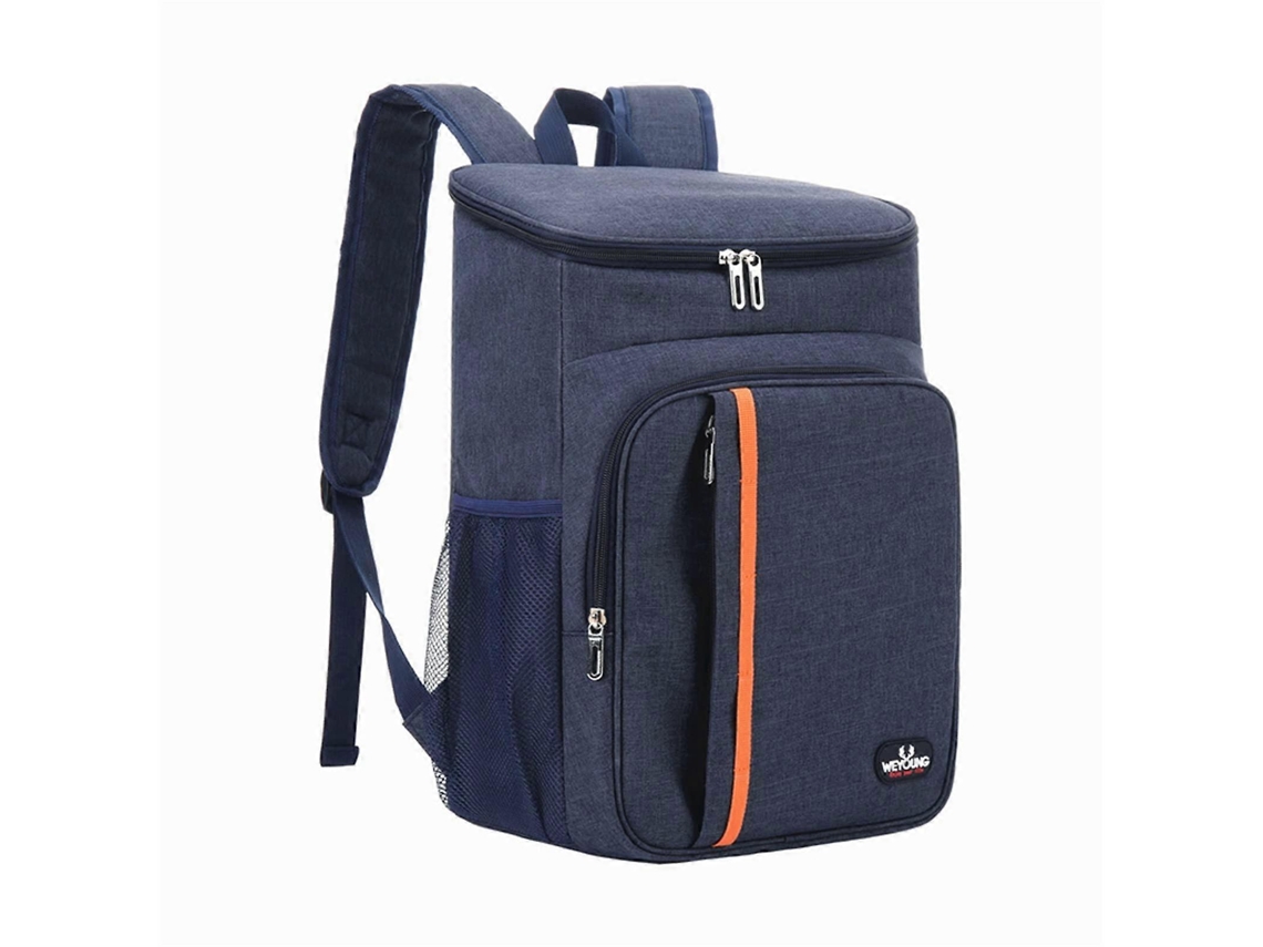 Mochila Térmica Isolada De Grande Capacidade Para Piqueniques, Acampamentos, Caminhadas E Passeios Na Praia (azul).