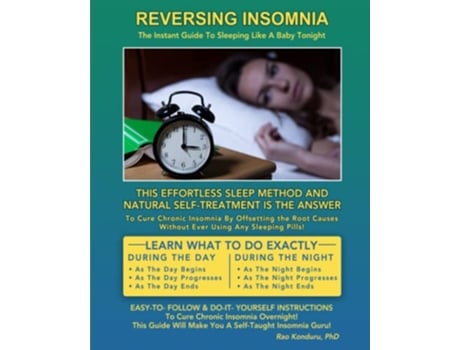 Livro Reversing Insomnia The Instant Guide To Sleeping Like A Baby Tonight de Rao Konduru (Inglês)