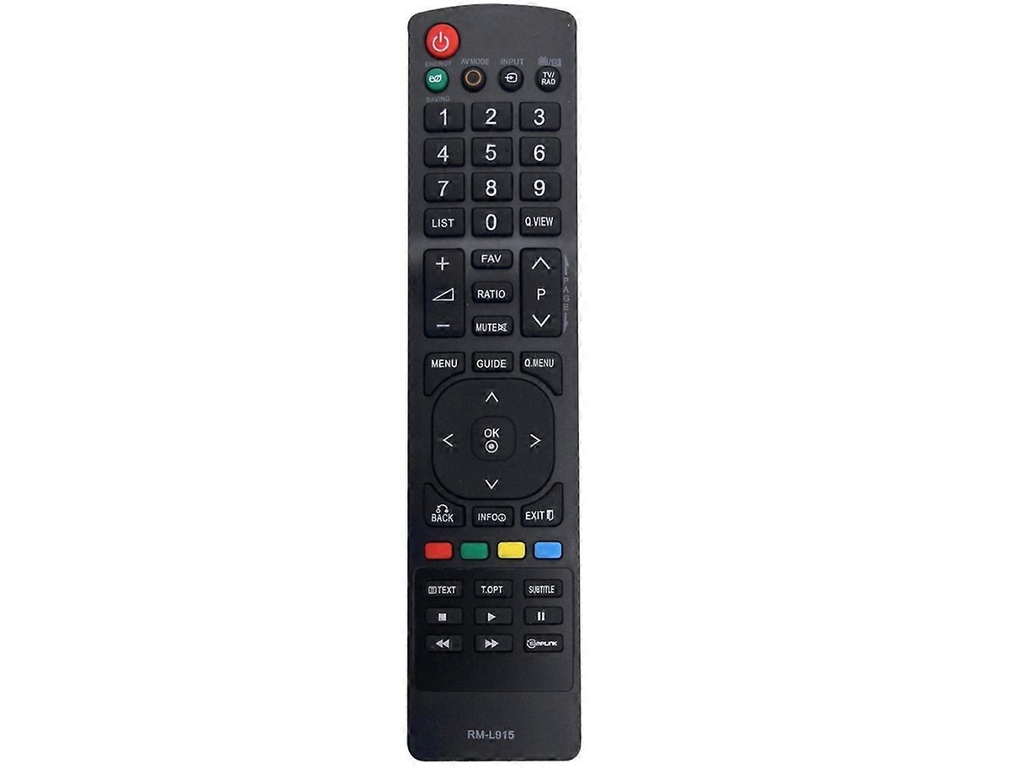 Controle Remoto Rm-l915 De Substituição Para Tvs Lcd Lg Akb72915217, Akb72915244, Modelos 32ld450, 37ld320h, 42ld320h E 42ld460.
