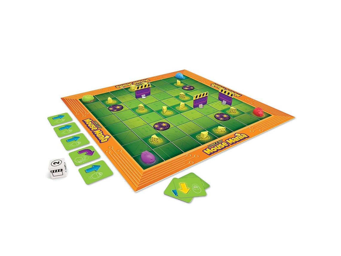 Jogo De Tabuleiro Robô Mouse Da Learning Resources Code Go Brinquedos Educativos