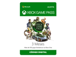 Cartão Xbox Game Pass 3 Meses (Formato Digital)