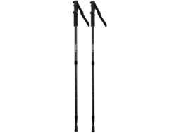 2 Bastões de Caminhada com Acessórios Preto NORTHIX