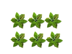 Decoração de Natal com Flores e Árvore em Tecido para Festas LAXISCREED