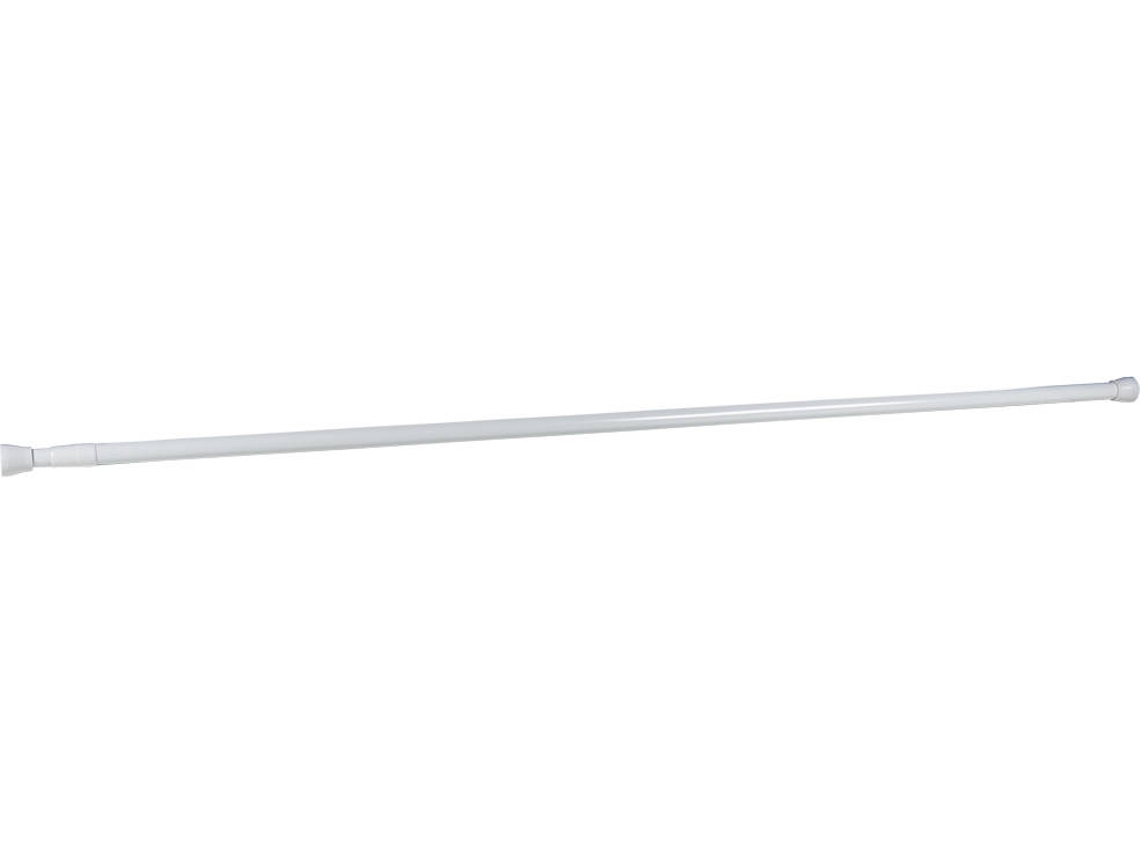 Barra Cortina Extensível (Pressão) Modelo White 137-228Cm