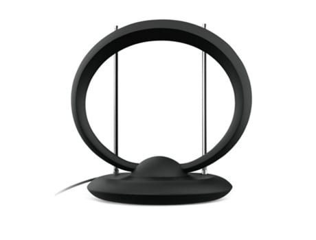 Antena Hdtv 360º, 28dbi Green Lyca Gl69546 Preto