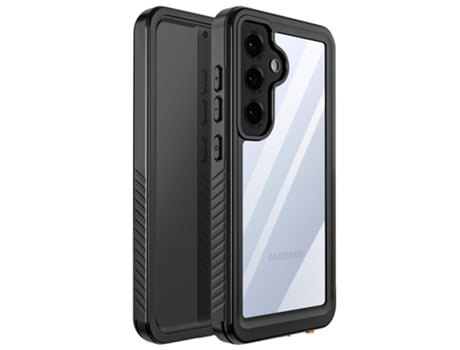 Redpepper Capa Total Para Samsung S25 Ip68 Antichoque À Prova Dágua Transparente
