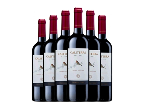 Vinho VINA CALITERRA Cabernet Sauvignon Valle de Colchagua Reserva (0.75 L - 6 Unidades)