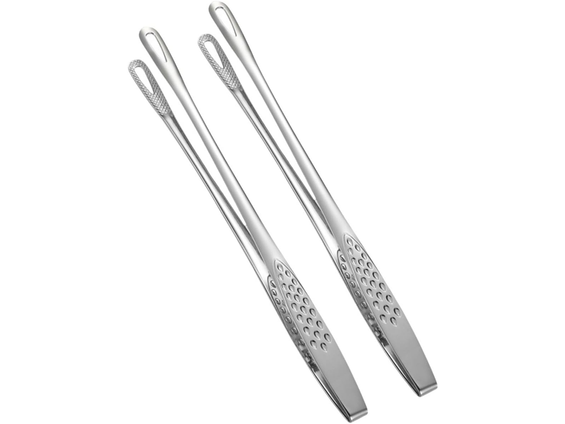 Pinça Para Churrasco Toyandona Em Aço Inoxidável, Pinça Para Alimentos Com Cabo Antiderrapante, Utensílios De Cozinha