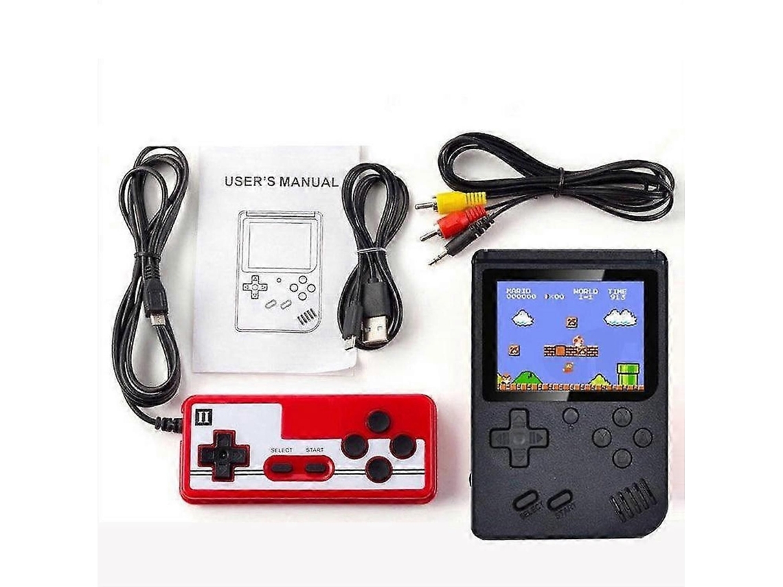 Console de Videogame Retrô Fc 500 em 1 2,8 Polegadas, Jogos Gameboy Pocketgo, GOKOCO