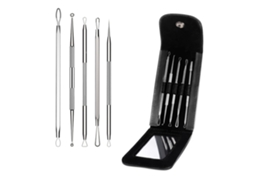 Kit Removente De Pretéis Aço Inox Com Caixa E Espelho Qualidade