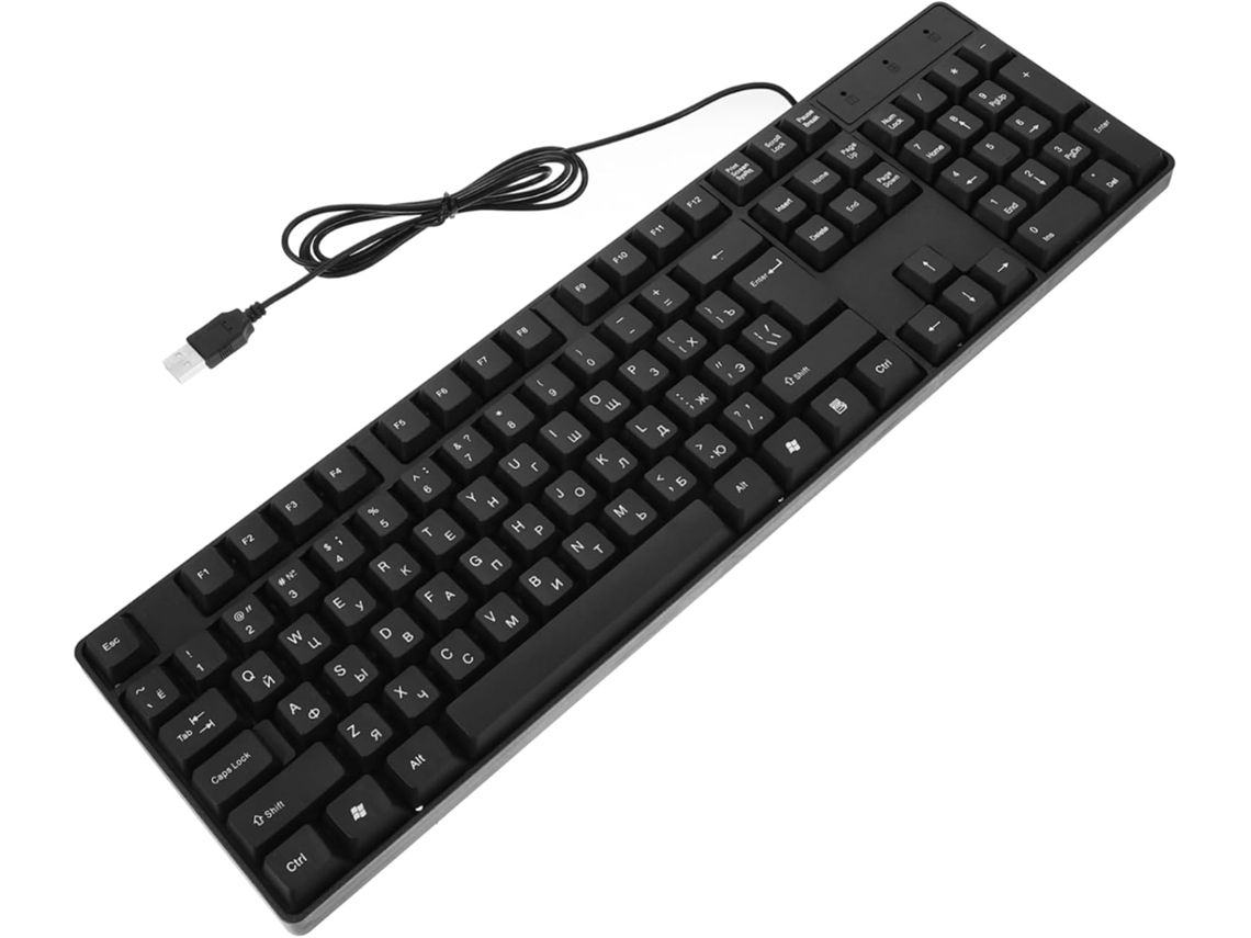 Computador De Escritório Usb Com Fio, Com Funções De Escrita Ergonômica E Silenciosa Para Uso Doméstico E Profissional. Computador De E Gokoco