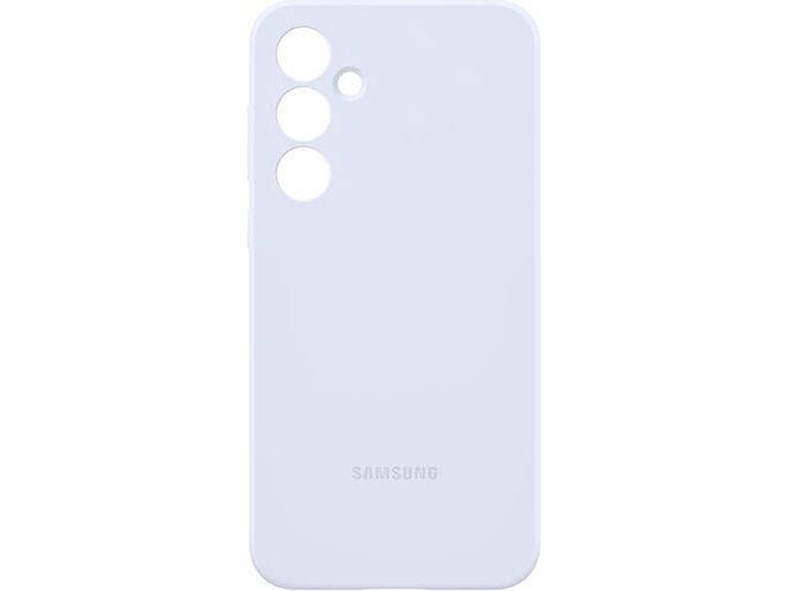 Capa SAMSUNG Galaxy A55 (Outlet Caixa Aberta - Silicone - Azul Claro)