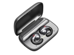 Auriculares Condução Óssea Chronus Sem Estéreo Aberto AUJEZON Bluetooth Preto