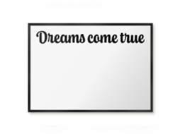 Magnetic Board Dreams Come True For The Living Room Espelharte (70x50 Cm)