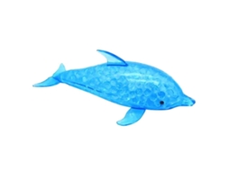 Primerox bola de Esquichar Anti estresse Sensorial Tpr Azul para Crianças e Adultos