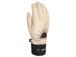 LEVEL Luvas Joy Beige M Mulher