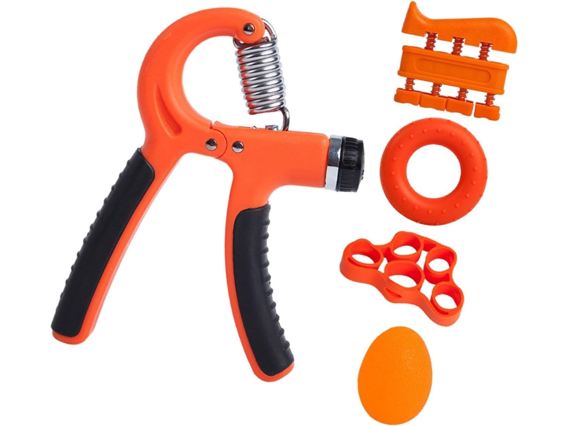 Kit Para Fortalecimento Da Pegada Manual Com Anel Extensor Antiderrapante Exercícios Dos Dedos E Faixas Elásticas