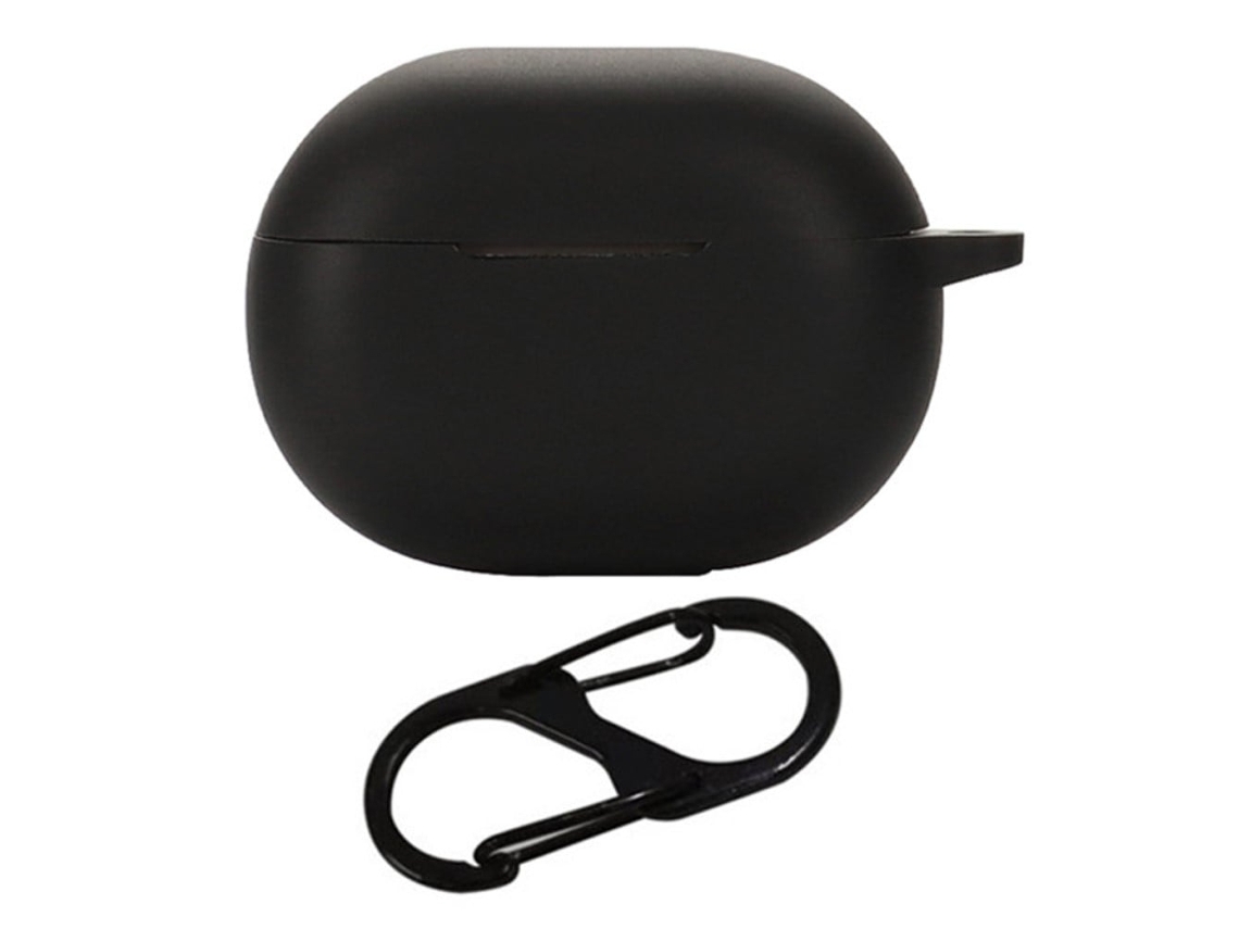 Capa De Silicone Soundpeats Engine 4 Com Fivela Para Evitar Que Você A Perca Preto Brilvibera