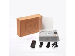 Leitor Cd Portátil Sem Fio De Segunda Geração Com 51 Alto-falantes Usb, Rádio Fm, Tela De Led