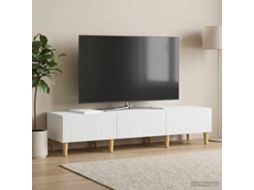 Vidaxl Gabinete Para Tv Branco 147 X 34,5 X 30 Cm Derivados De Madeira