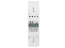 Medidor de eletricidade digital LCD monofásico Brilvibera com trilho DIN, 10-40 A, kWh eletrônico