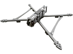 Kit de Estrutura para Drone Mark4 V2fpv em Fibra, Rc Fpv, Corrida Livre, Fotografia Estacionária em Quatro Eixos. SFUSHOS