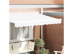 Vidaxl Substituição De Valance De Toldo Branco 280 X 20 Cm Poliéster