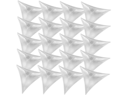 Protetores De Canto Triangulares Transparentes Para Móveis E Gavetas, Protetores Resistentes À Poeira, 200 Peças
