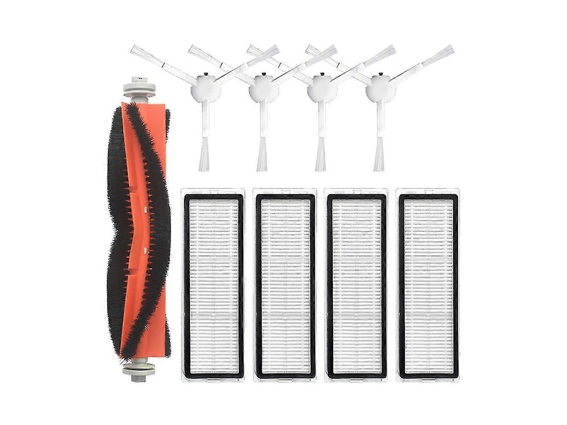 Kit de 9 acessórios para aspirador robô B101cn: escova lateral principal e filtro HEPA | MARCA