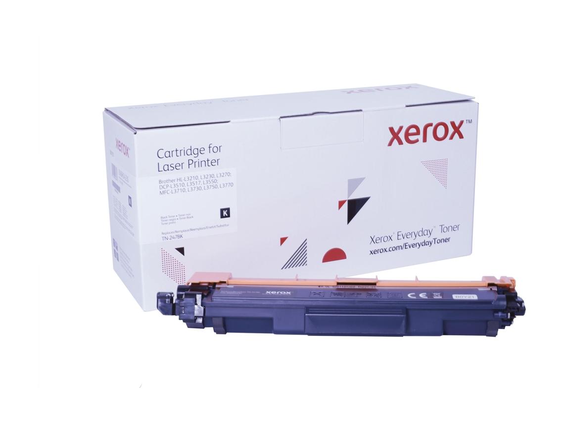 Everyday Consumível Preto de Rendimento Alto Produto Xerox Equivalente a Brother Tn-247Bk 3000 Páginas 006R04230