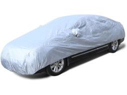 Casaco Automóvel Prateada - Proteção Completa - Chuva, Neve E Raios Uv - Impermeável
