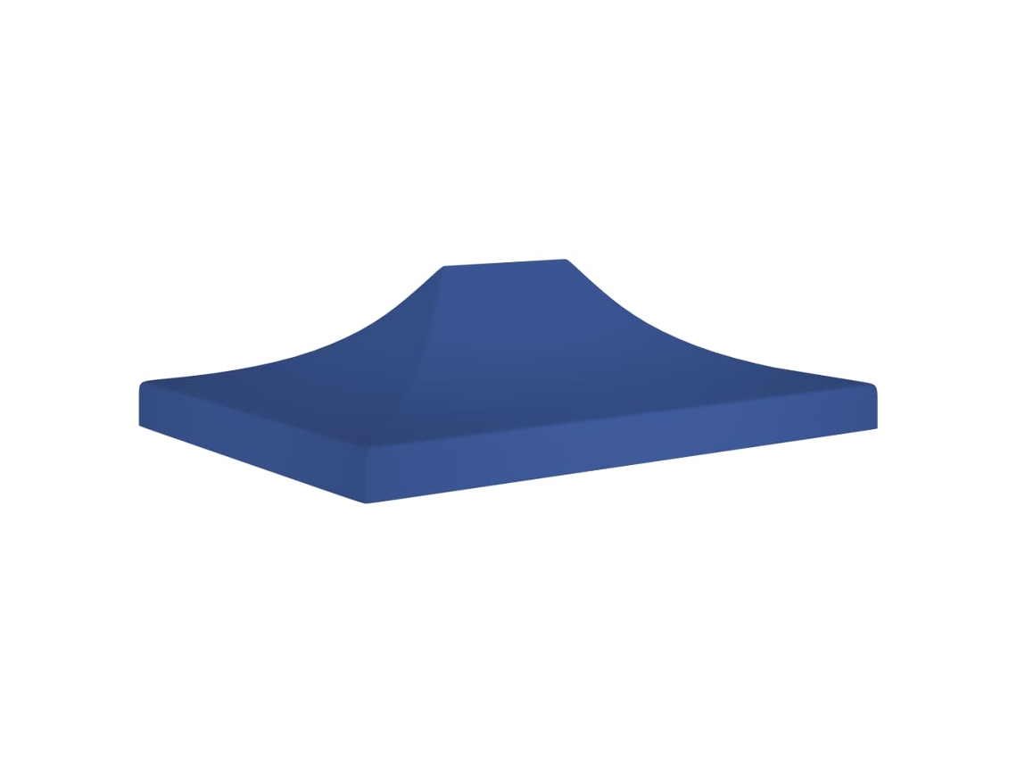 Teto Para Tenda De Festas 4,5x3 M 270 G/m² Azul