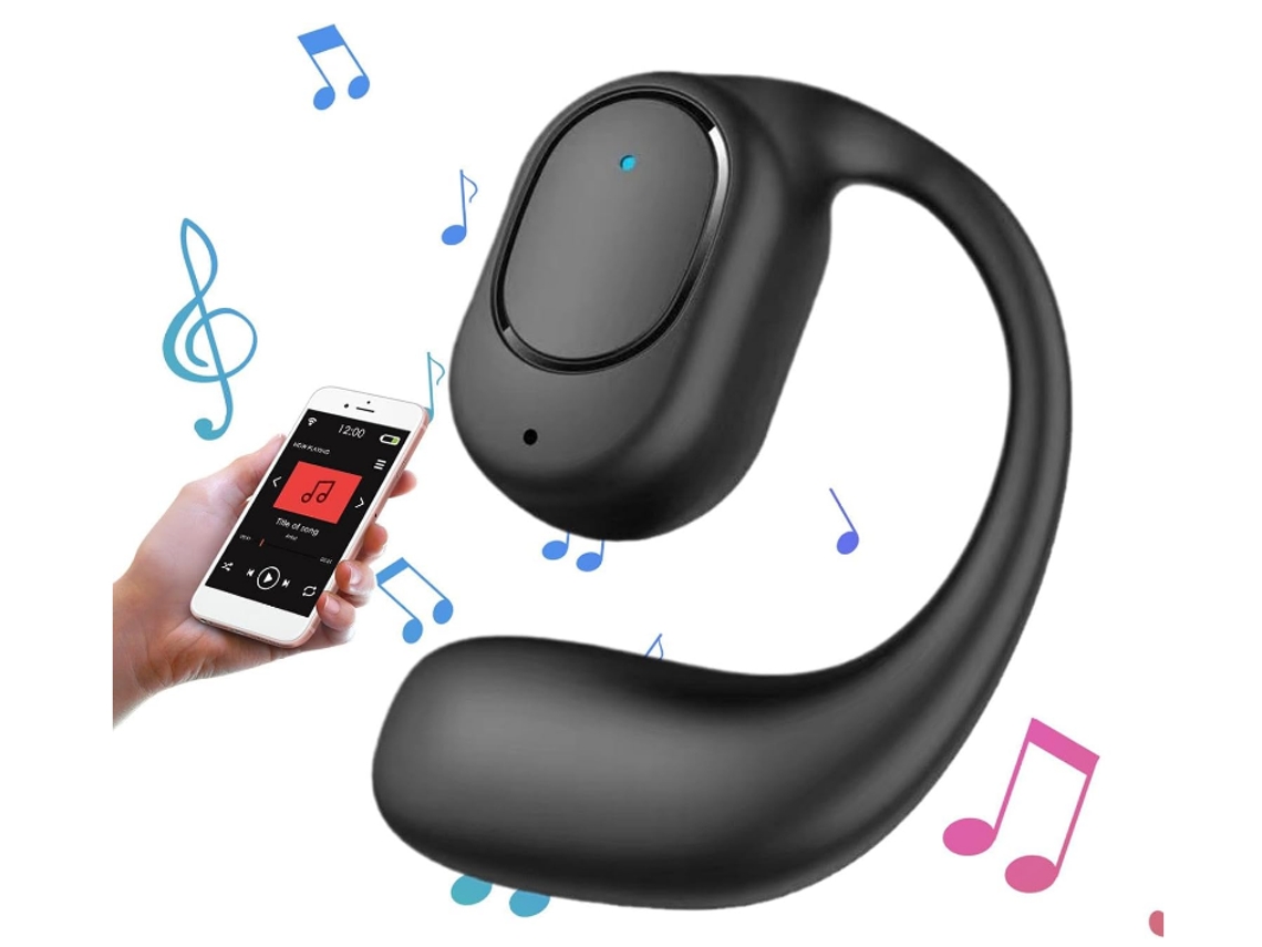 Fone Bluetooth Hy T26 X15 Pro JIAPEI, redução ruído, à prova d'água, preto