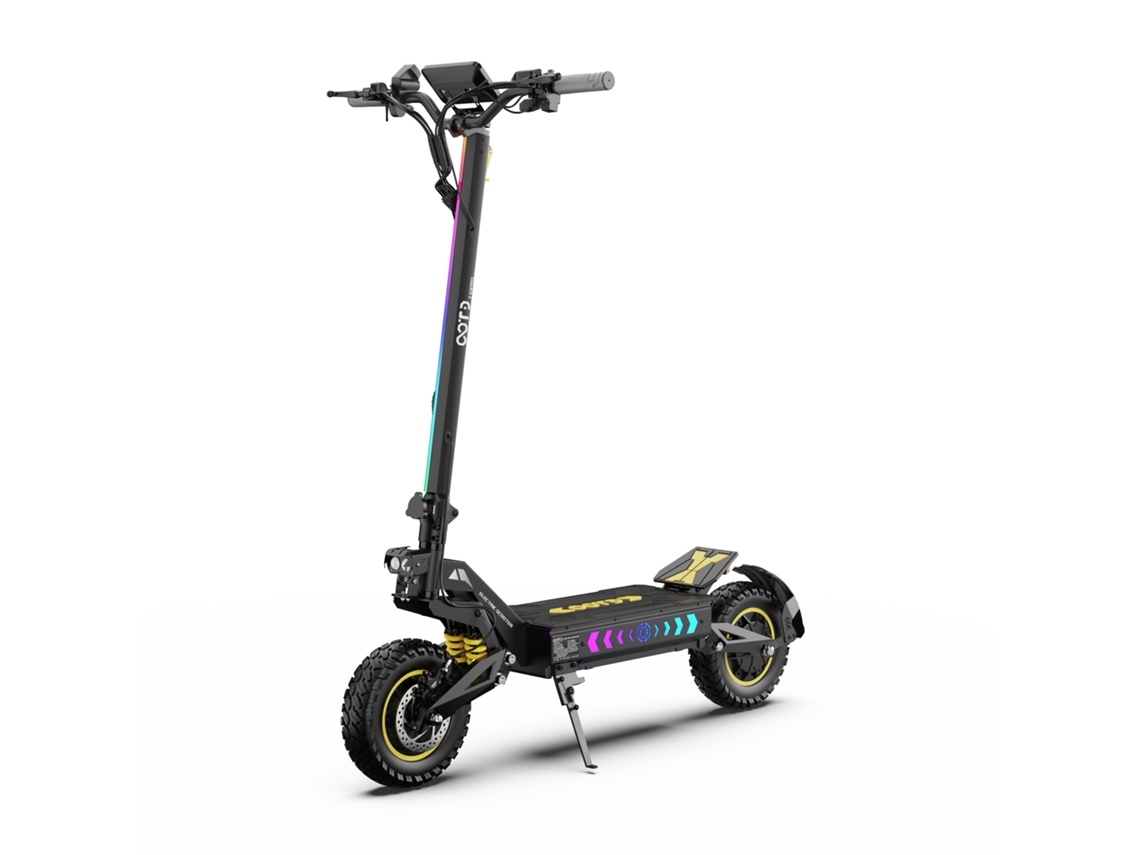 Patinete elétrico off-road T10 Pro de 11 polegadas com motor de 2600 W e bateria de 52 V 23,4 Ah.