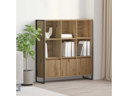 Vidaxl Gabinete De Livros 99,5 X 30 X 108 Cm Derivados De Madeira