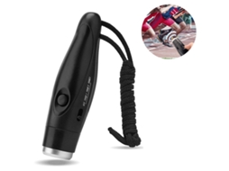 Apito Esportivo com Som Alto, Preto AQUAFORGE