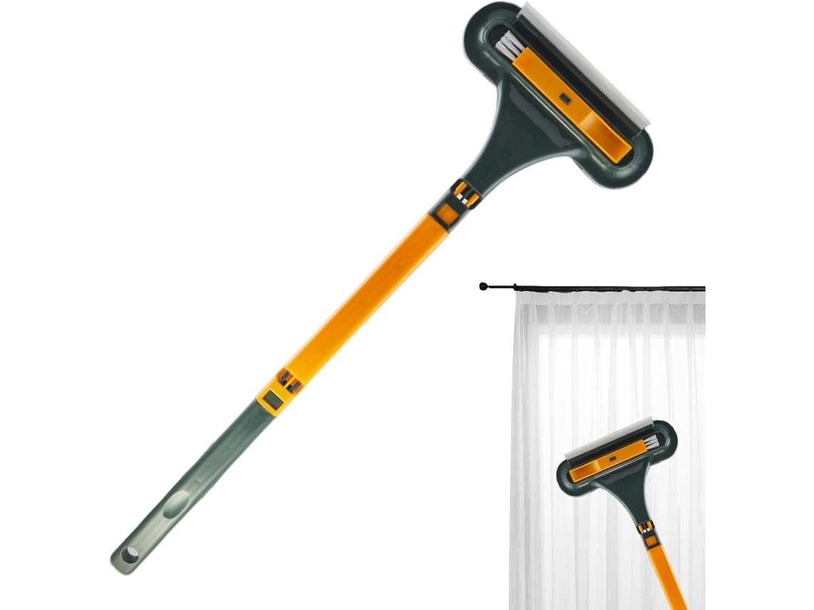 Ferramenta Para Limpeza De Telas De Janelas | Ferramenta Multifuncional 2 Em 1 Com Rodo