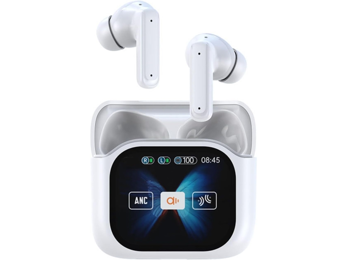 Fones De Ouvido Intra-auriculares Sem Fio Com Isolamento Ruído,