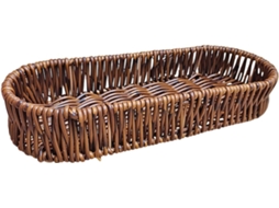 Cesto De Pão Em Rattan, Bandeja Retangular De Rattan Para Uso Em Mesa.
