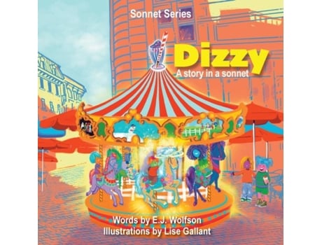 Livro Dizzy de EJ Wolfson (Inglês)
