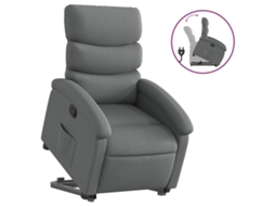 Stand Up Recliner Chair, Stand Up Recliner Chairs Vidaxl Cinzeto Tecido