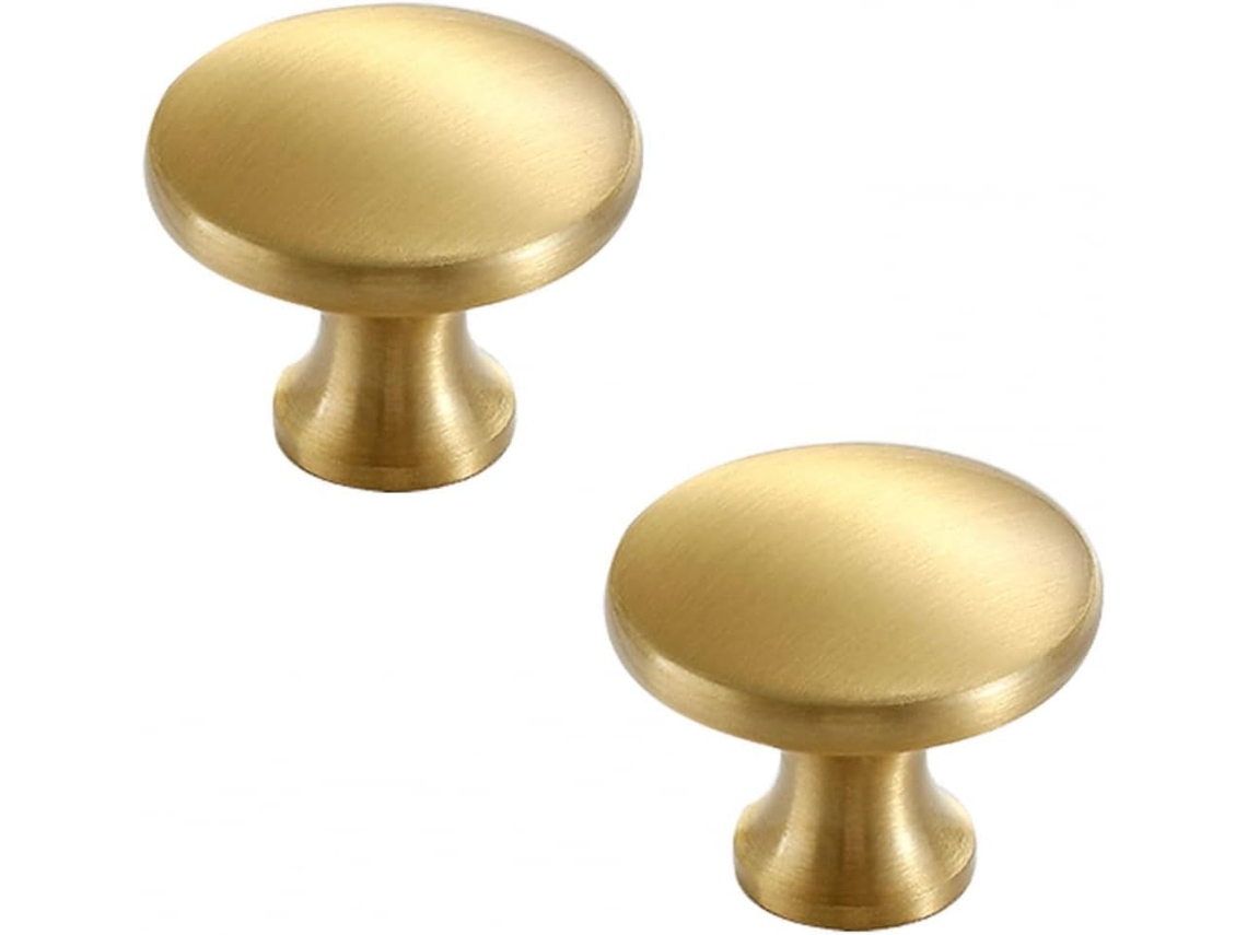 Puxadores Retroknobs para Armários Dourados, Alta Qualidade | S/MARCA
