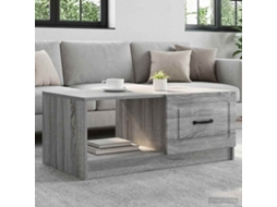 Vidaxl Mesa De Centro Sonoma Cinzento 90 X 50 X 37 Cm