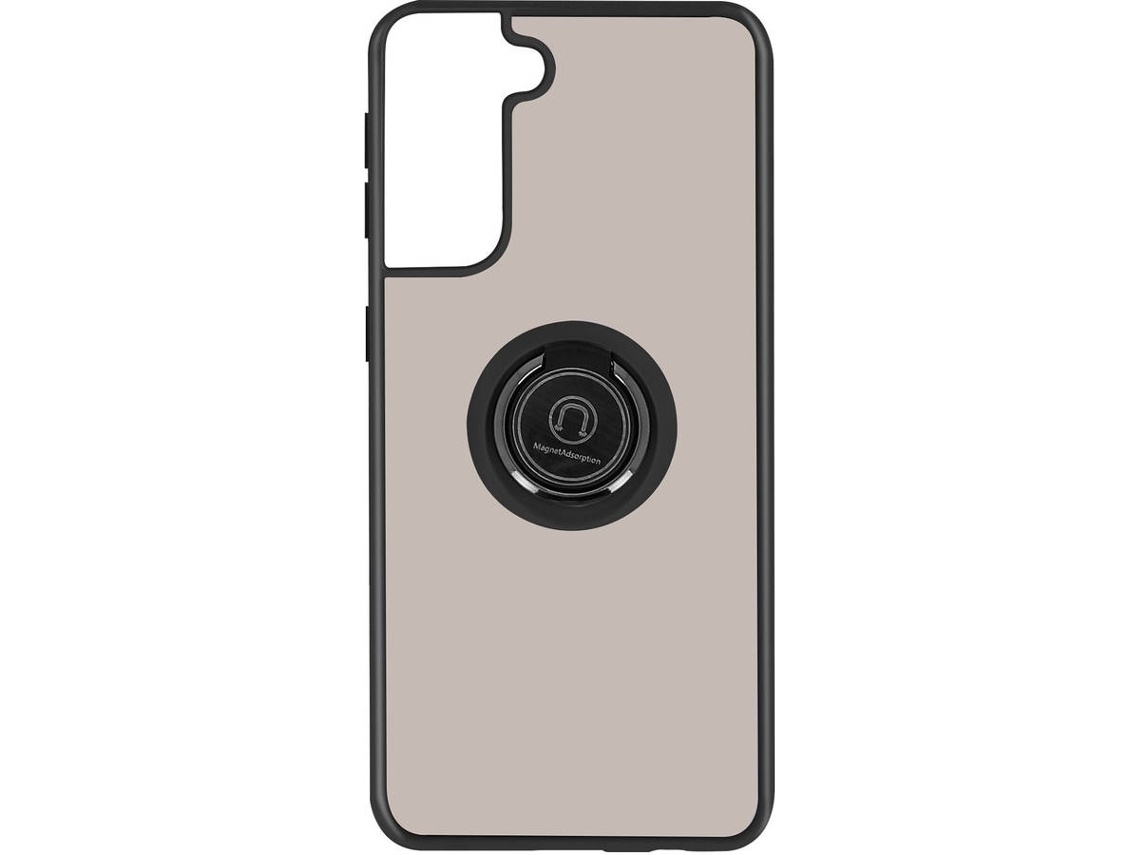 Lurelia Capa Com Anel Para Samsung Galaxy S21 Plus Preto